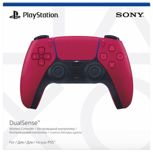 Геймпад PS5 Dual Sense Cosmic Red [PLAYSTATION 5 АКСЕССУАРЫ]